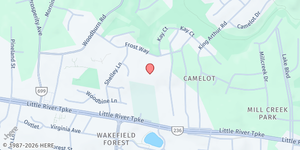 Map showing FISH Food Pantry (Annadale) at 8410 Little River Tpk., Annandale, VA