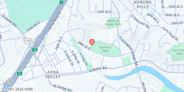 Map showing Food for Others - Arlington Location at 2700 S. Lange St., Arlington, VA