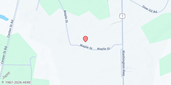 Map showing Ashland Christian Center at 12230 Maple St, Ashland, VA