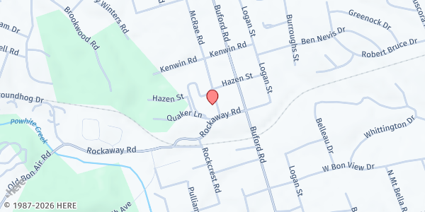 Map showing St. Michael's Episcopal Church at 2040 McRae Road, Bon Air, VA