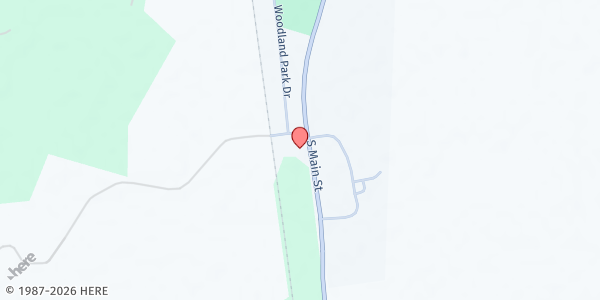 Map showing Berean Baptist Church at 33196 S Main St, Boykins, VA