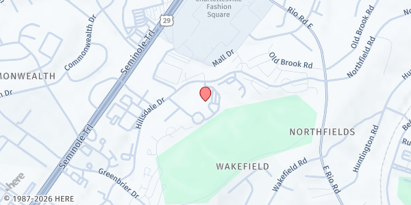 Map showing Church of the Incarnation at 1465 Incarnation Drive, Charlottesville, VA