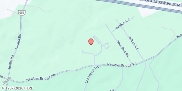 Map showing Hope Point Church – Chesterfield at 10500 Newbys Bridge Road, Chesterfield, VA