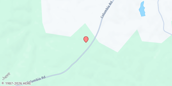 Map showing North Cumberland Food Pantry/Oakwood UMC at 1291 Columbia Road, Columbia, VA