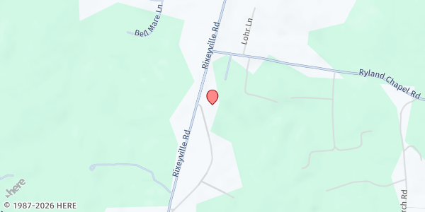 Map showing Hazel River Church at 14383 Hazel River Church Rd., Culpeper, VA