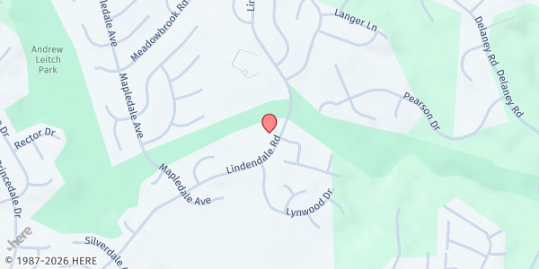 Map showing Dale City Christian Church of Cathedral Praise at 14022 Lindendale Rd, Dale City, VA