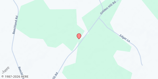 Map showing Unity Tabernacle AFCOG at 2699 Golden Hill Road, Elberon, VA