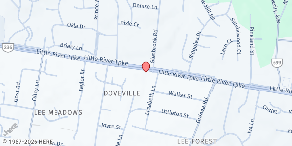 Map showing Little Free Food Pantry (students) at Little Free Food Pantry (students), Fairfax, VA