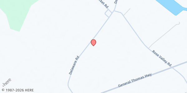 Map showing Kingdom Impact-Southampton at 26151 Delaware Rd, Franklin, VA