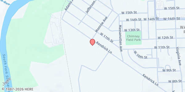 Map showing Front Royal–Warren County Congregational Community Action Project (C-CAP) at 400 Kendrick Lane Suite B, Front Royal, VA