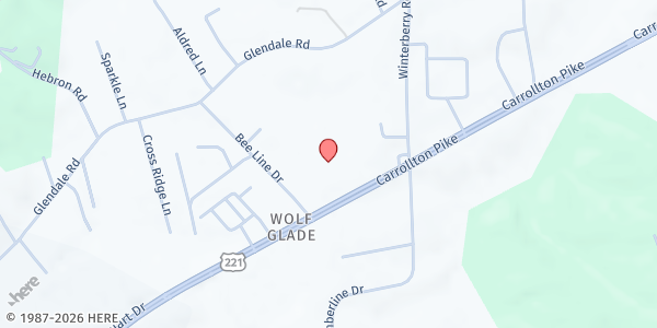 Map showing Christ Chapel Galax at 64 State Rd 730, Galax, VA