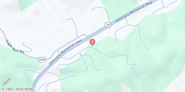 Map showing Holy Spirit Catholic Church Jonesville at 384 Eagle Ridge Dr, Jonesville, VA