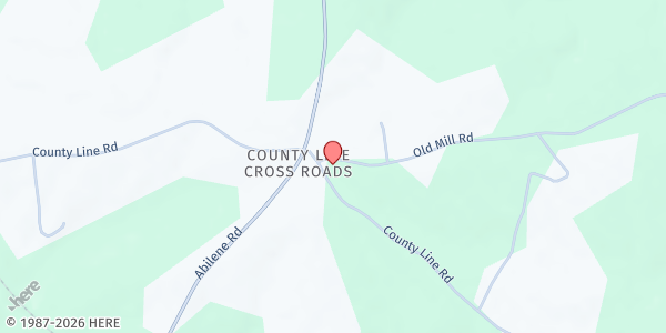 Map showing F.A.C.E.S- County Line at 12129 County Line Rd., Keysville, VA