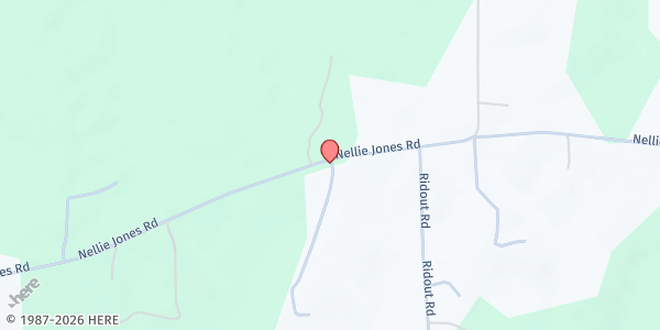 Map showing Ray of Hope at 950 Nellie Jones Road, La Crosse, VA