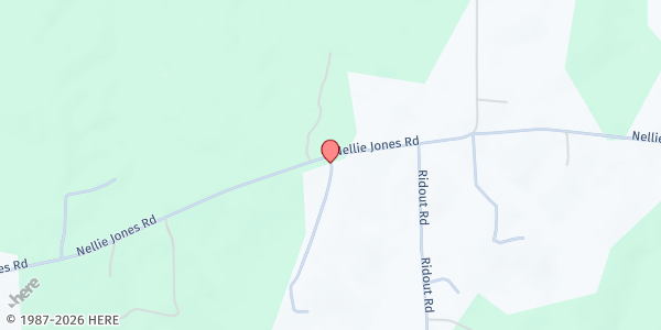 Map showing Ray of Hope Food Pantry at 950 Nellie Jones Road, La Crosse, VA