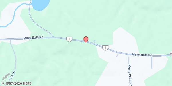 Map showing Upper Lancaster Community Food Pantry at 8484 Mary Ball Rd, Lancaster, VA