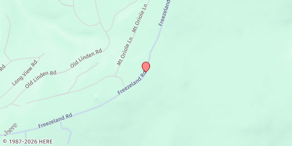 Map showing St. Lucy Project Mobile Food Pantry @ Linden Park-n-Ride at 3750 Freezeland Road, Linden, VA