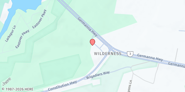 Map showing Duffy's Food Pantry at 5390 Lyndon Dr, Locust Grove, VA