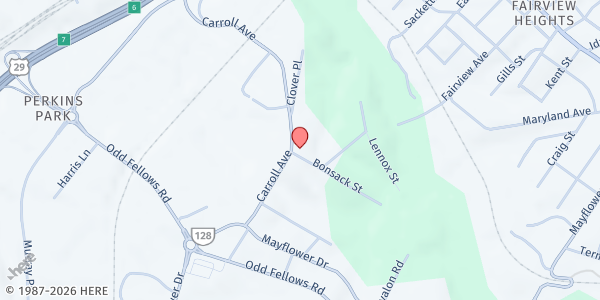 Map showing The Agape Center Lynchburg at 3026 Carroll Ave., Lynchburg, VA