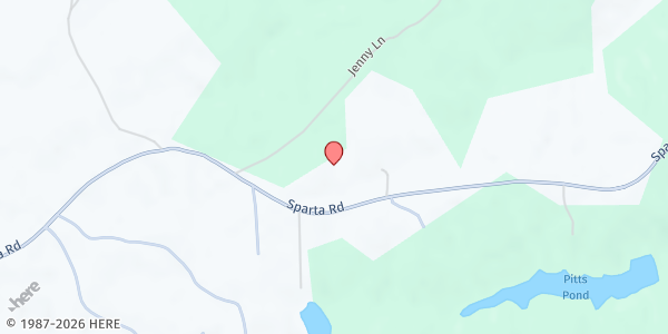 Map showing R&D Family Campground at 22085 Sparta Rd, Milford, VA