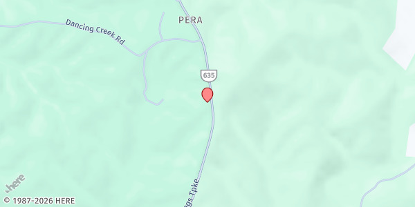 Map showing New Prospect Baptist Church at 2516 Buffalo Springs Turnpike, Monroe, VA