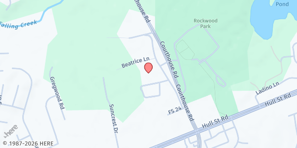 Map showing Mountain Movers Ministry at 3300 Old Courthouse Road, North Chesterfield, VA