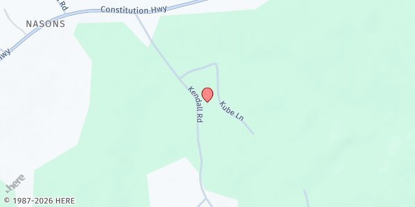 Map showing Greater Spirit Ministries at 11229 Kendall Rd., Orange, VA