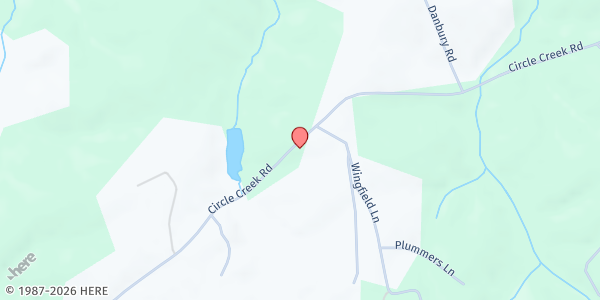 Map showing Boones Chapel Food Pantry at 2228 Circle Creek Rd, Penhook, VA