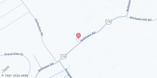 Map showing Dos Santos Food Pantry at St. George's Episcopal Church at 15381 St. George Cir., Pungoteague, VA