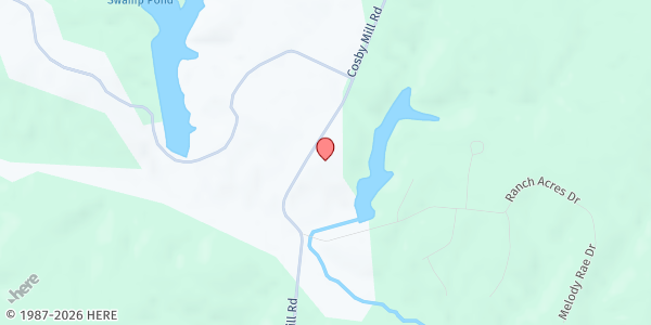 Map showing From the Heart at 10701 Cosby Mill Road, Quinton, VA