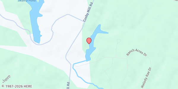 Map showing New Hope Community Church - From the Heart at 10701 Cosby Mill Rd., Quinton, VA