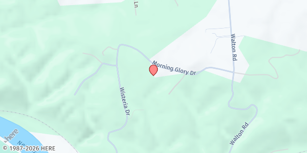 Map showing Helping Hands Foundation - Food Distribution Center at 4003 Morning Glory Dr, Radford, VA