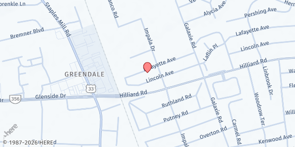 Map showing ICNA Relief Resource Center (Richmond) at 3009 Layafette Ave., Richmond, VA