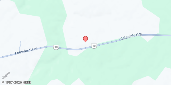 Map showing IT'S A START at 10318 Colonial Trail West, Spring Grove, VA