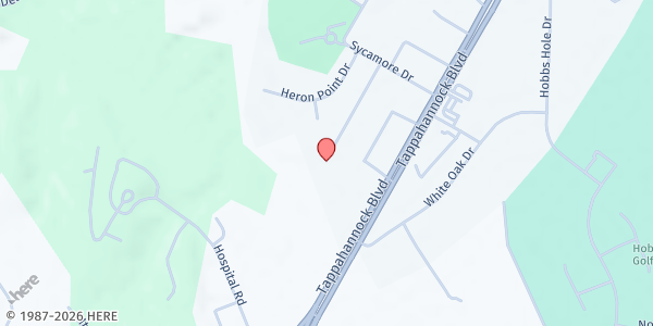 Map showing Tappahannock 7th Day Adventist at 1683 Tappahannock Blvd, Tappahannock, VA