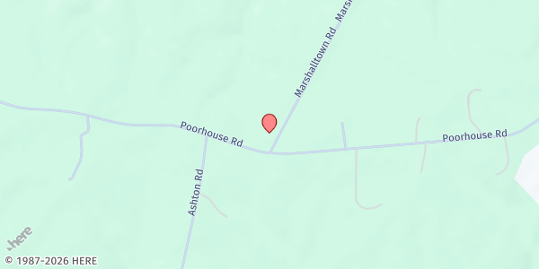 Map showing Community Resource Services - Marshall Town at 45 Marshall Town Road, Victoria, VA