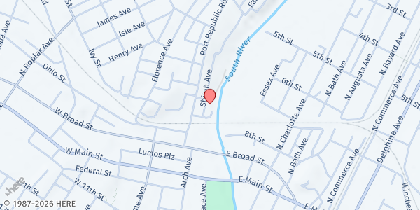 Map showing Shiloh Baptist Church at 234 Shiloh Ave., Waynesboro, VA