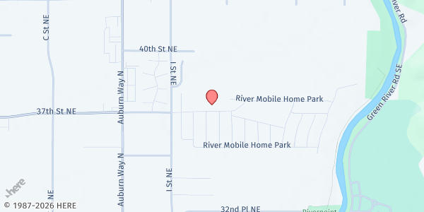 Map showing ACT - A Common Thread at 3611 I St NE, Auburn, WA