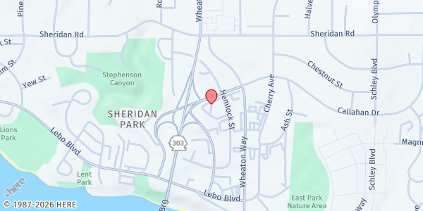 Map showing Lord's Neighborhood Diner at 700 Callahan Dr, Bremerton, WA