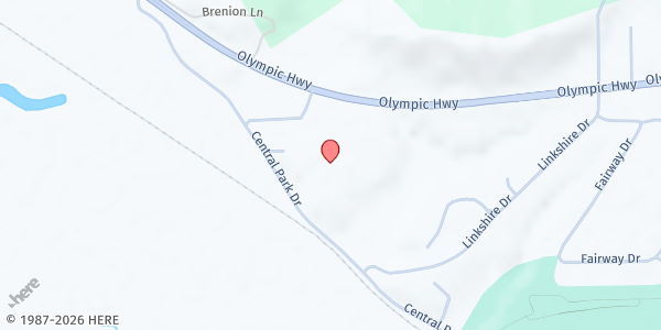 Map showing Lord's Pantry at 4800 Central Park Drive, Central Park, WA