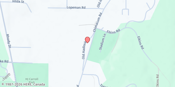 Map showing Tri Area Food Bank at 760 Chimacum Road, Chimacum, WA