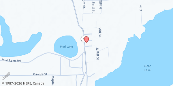 Map showing Clear Lake Food Bank at 12605 WA-9, Clear Lake, WA