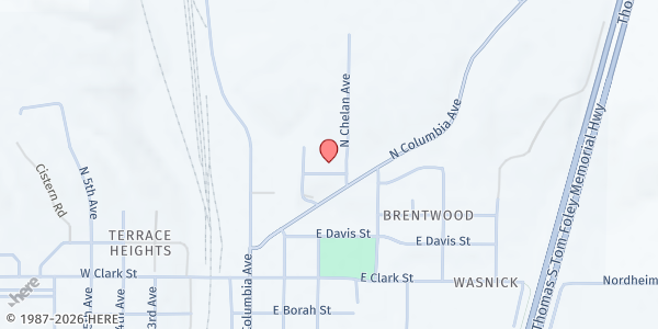 Map showing The Church of Jesus Christ of Latter-day Saints - Connell at 350 E Fulton St, Connell, WA