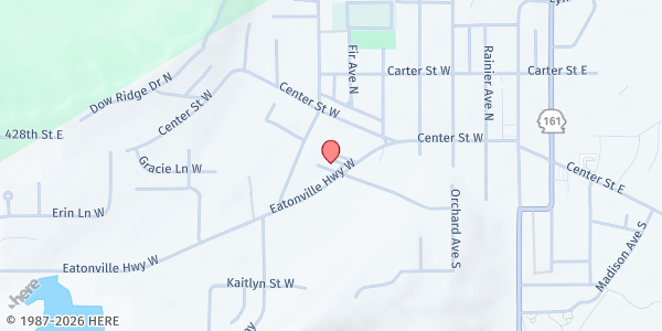 Map showing Joseph's Storehouse for Living Word Assembly at 570 Eatonville Hwy W, Eatonville, WA