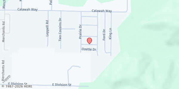 Map showing Queets Food Bank Quinault Tribe at 219 Quinaulth St, Forks, WA