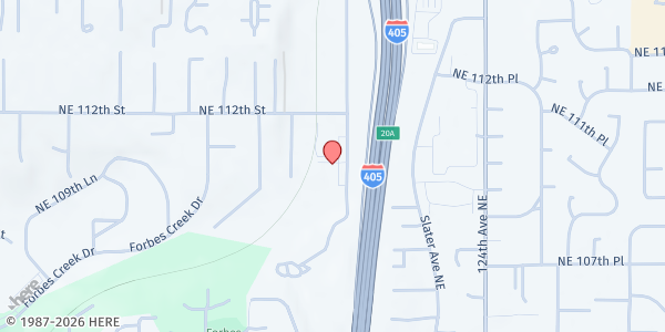 Map showing Hopelink Kirkland at 11011 120th Ave NE, Kirkland, WA