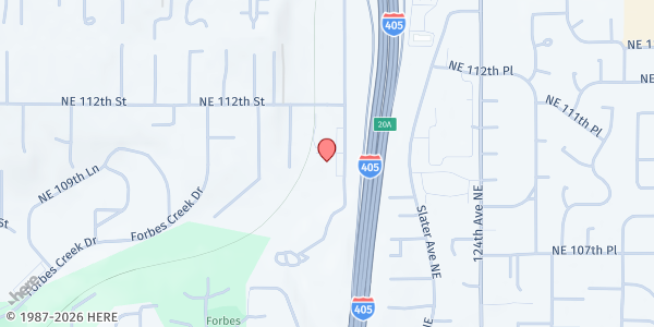 Map showing Hopelink Kirkland at 11011 120th Ave NE, Kirkland, WA