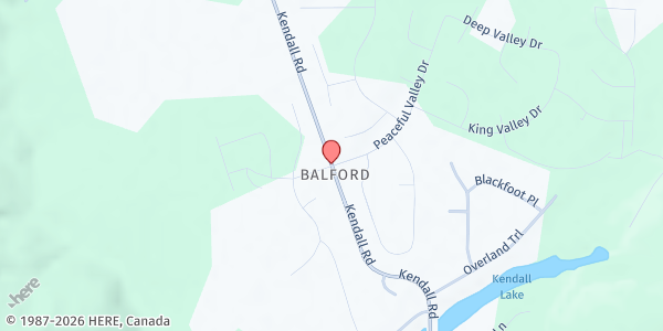 Map showing Foothills Food Bank - Maple Falls at 8255 Kendall Rd, Maple Falls, WA