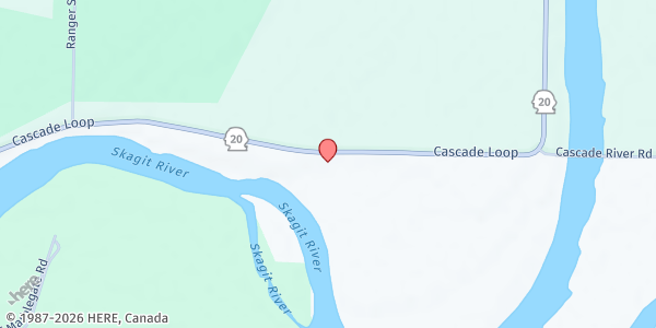 Map showing Bread of Life Marblemount at 59850 Highway 20, Marblemount, WA