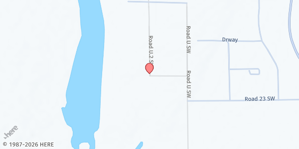 Map showing Mattawa Area Food Bank at 23898 Road T.2 SW, Mattawa, WA